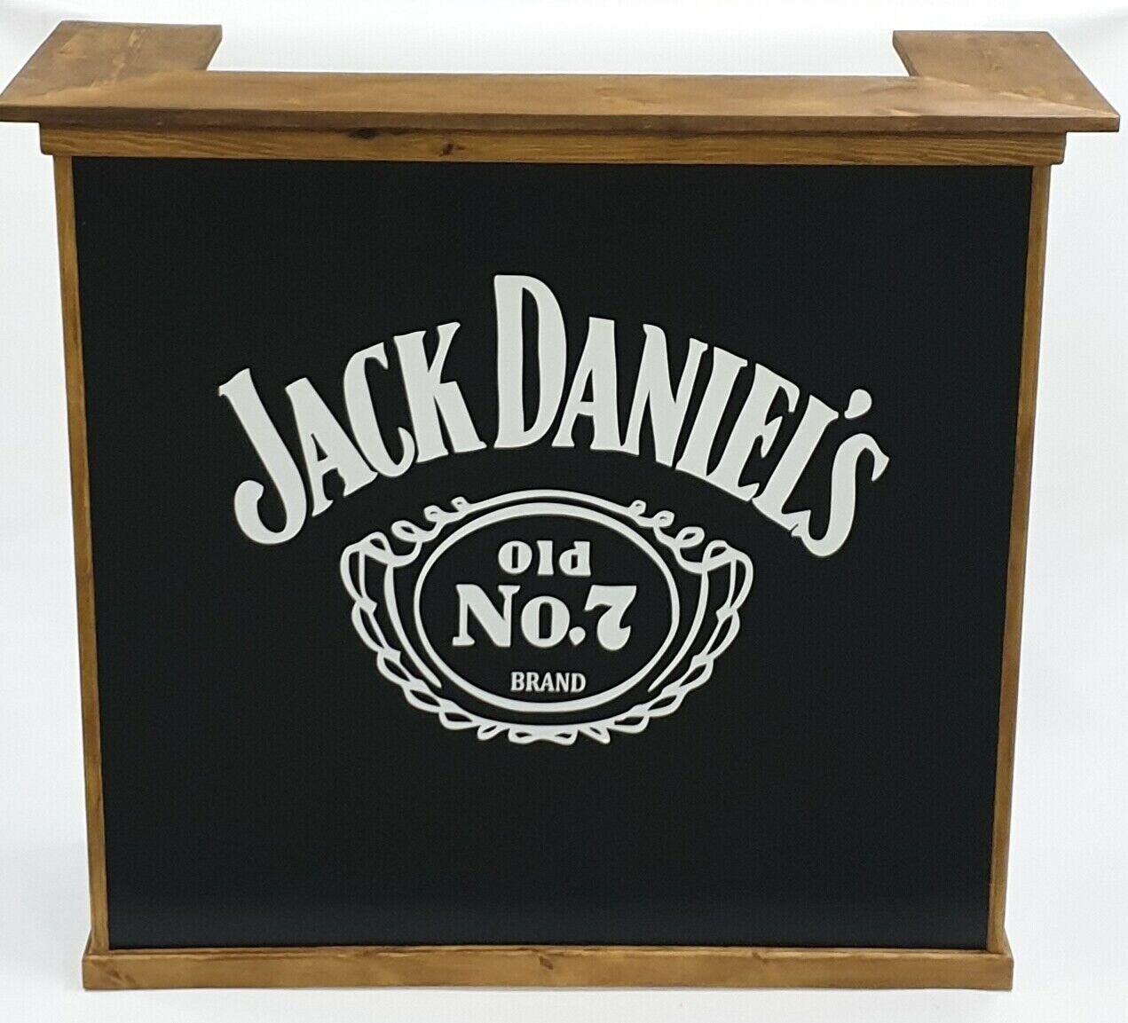 Black JD Home Drinks Bar, Cocktail Bar, Summer Bar, Garden Bar, Summerhouse Bar, Man Cave Bar, Jack Daniels.