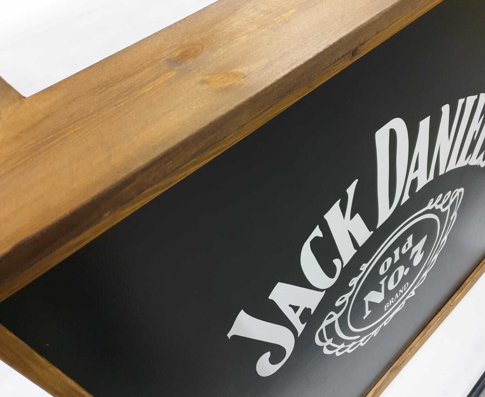 Black JD Home Drinks Bar, Cocktail Bar, Summer Bar, Garden Bar, Summerhouse Bar, Man Cave Bar, Jack Daniels.